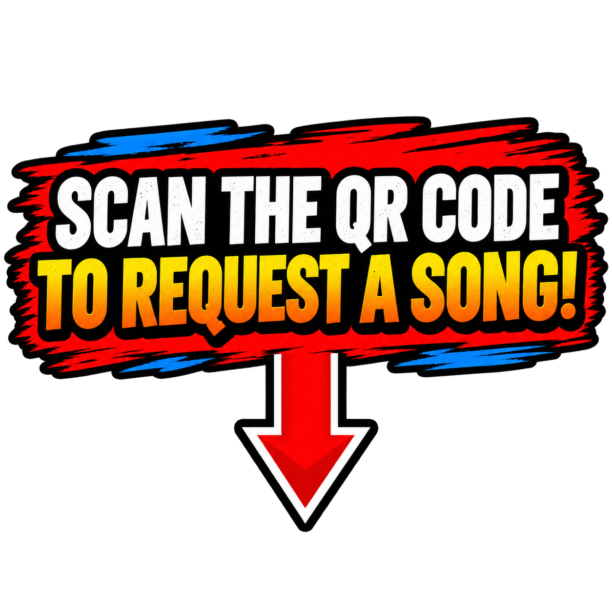 Scan the QR code to request a song